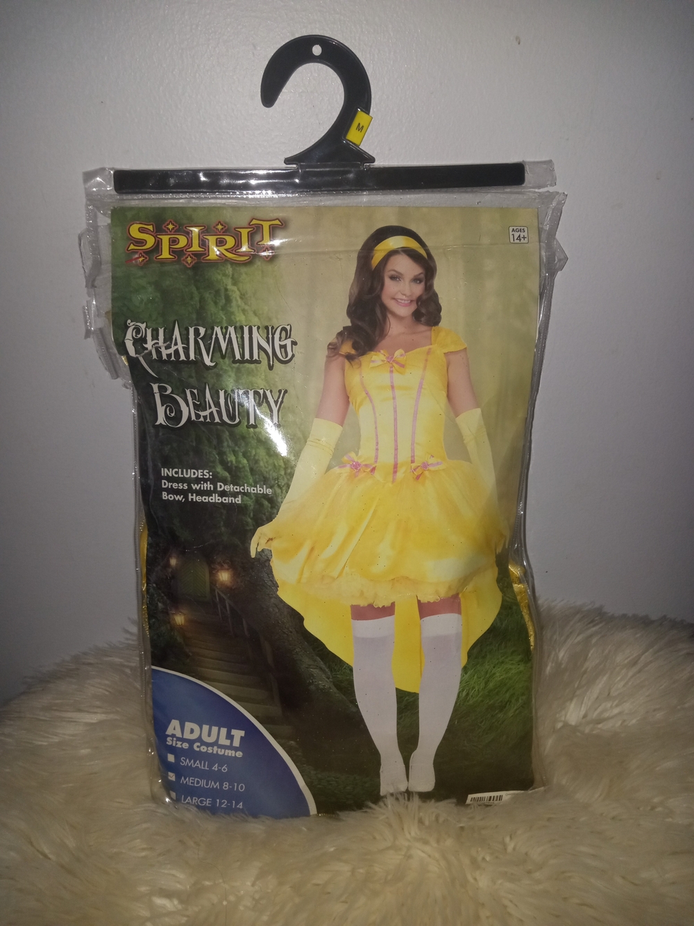 Spirit Yellow Charming Beauty Adult Costume